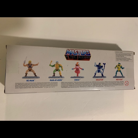 Masters Of The Universe Micro Collection 5 Pack MOTU He-Man Skeletor Figures New - Picture 2 of 2